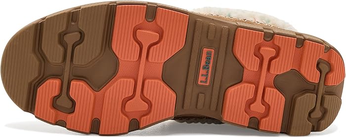 Женские тапочки L.L.Bean Wicked Cozy Slipper Scuffs, цвет: Коричневый — фото 5