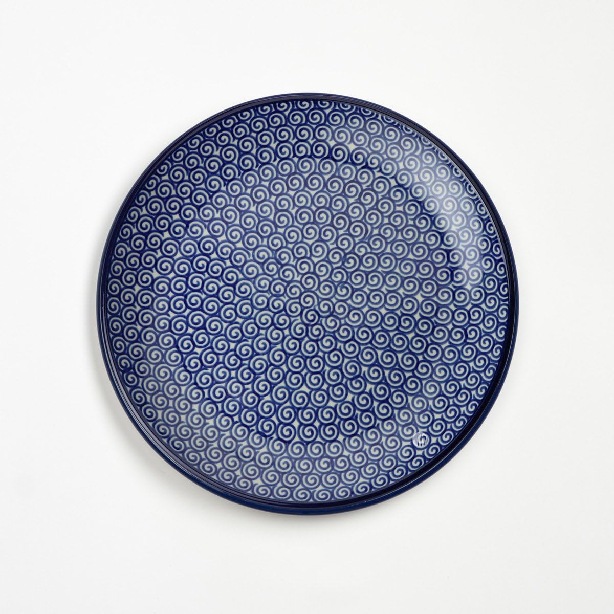 Polish Pottery 20cm Plate - Doodle