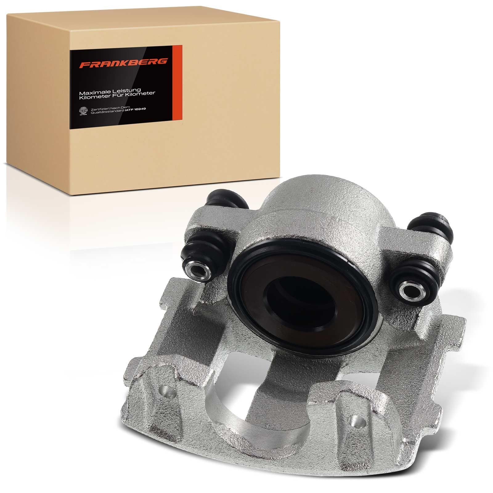 Frankberg Pinza Freno Anteriore Destra Compatibile con Cherokee XJ 1999-2001 Grand Cherokee I ZG ZJ 1991-1998 Wrangler II TJ 1996-2007 Replace# 5252609