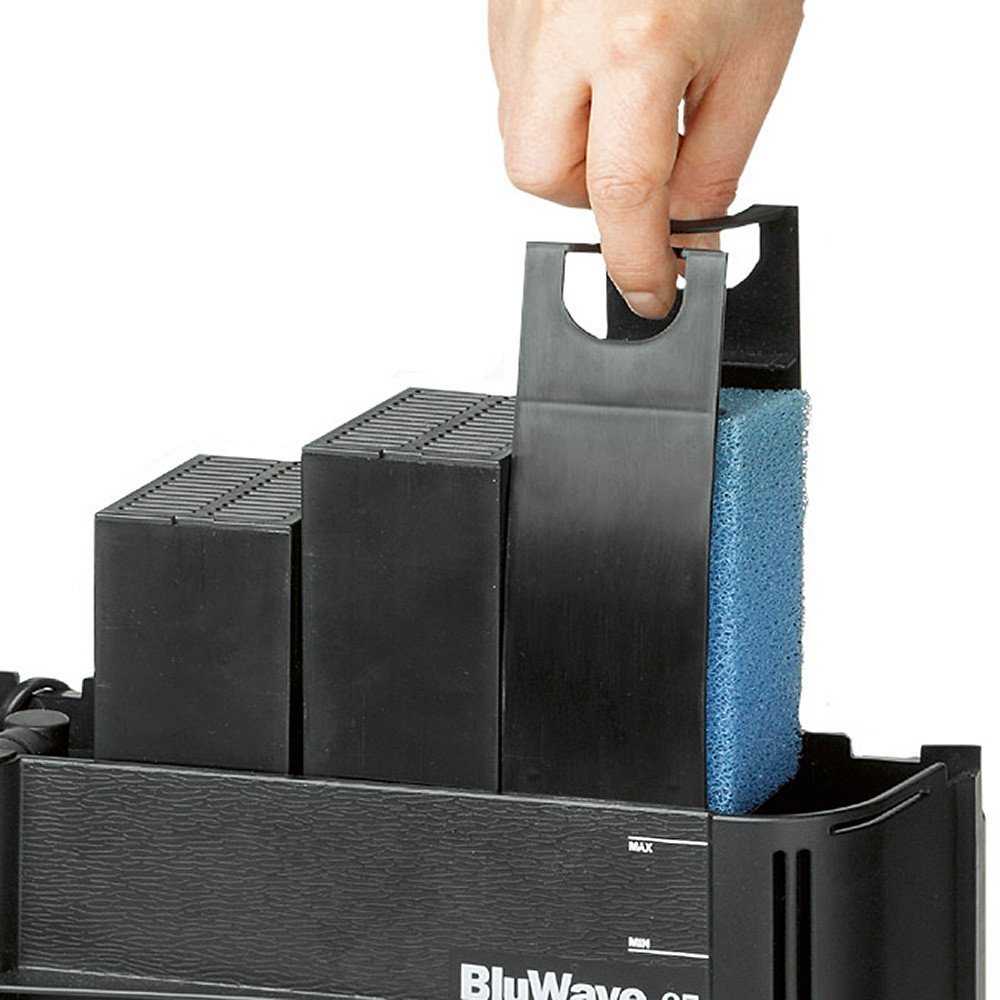Ferplast Filtro Interno Acquario Fino a 300 Litri BLUWAVE 07, Tre Stadi, Meccanico, Biologico, Adsorbente