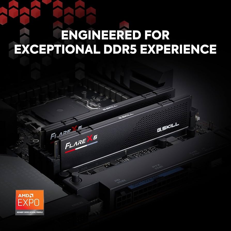 メモリー G.Skill RGB DDR5 6000MHz 32GB G.SKILL Trident Z5 RGB Series 32GB (2 x 16GB) 288-Pin PC RAM