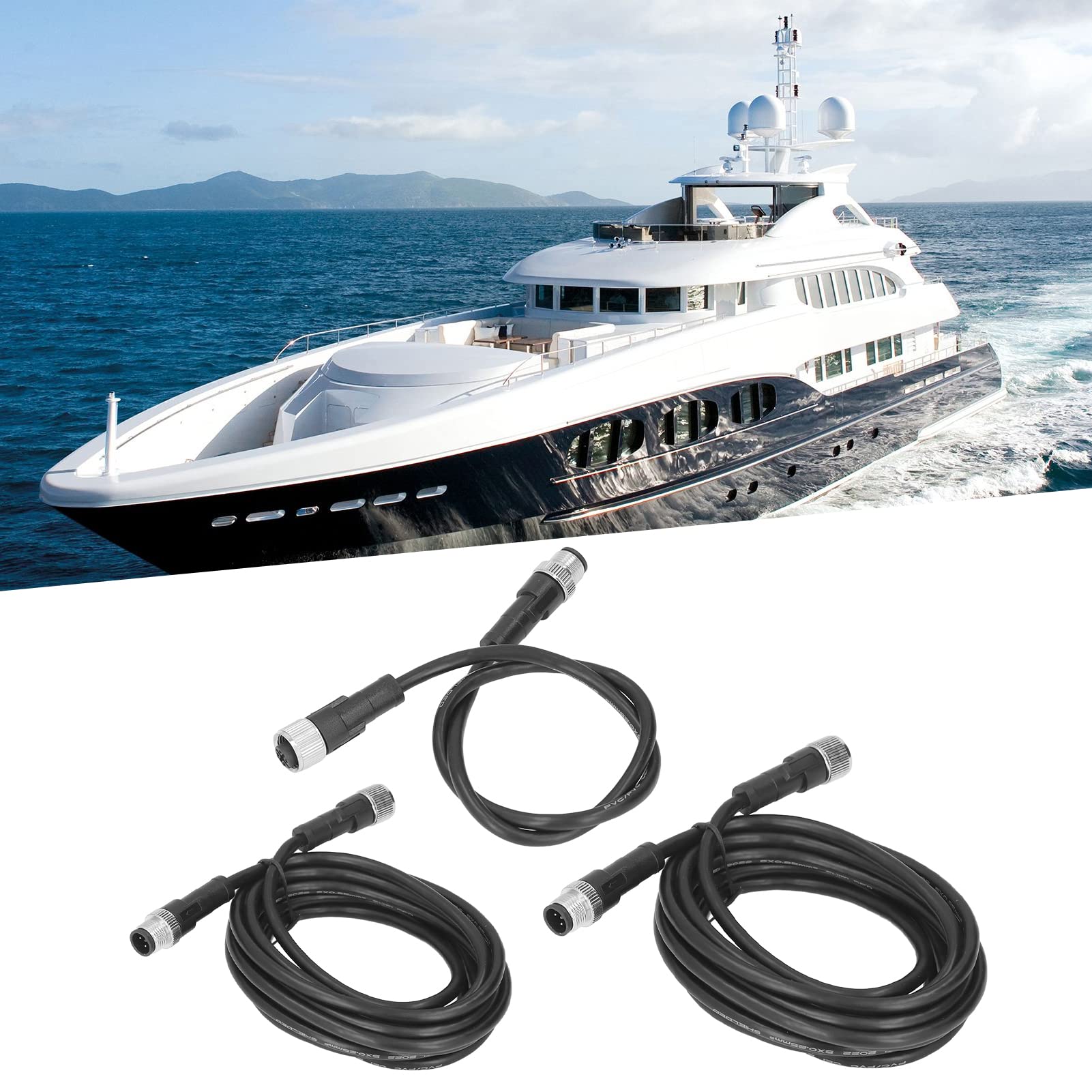Cable troncal marino NMEA 2000 4M para Garmin Lowrance Simrad Navico