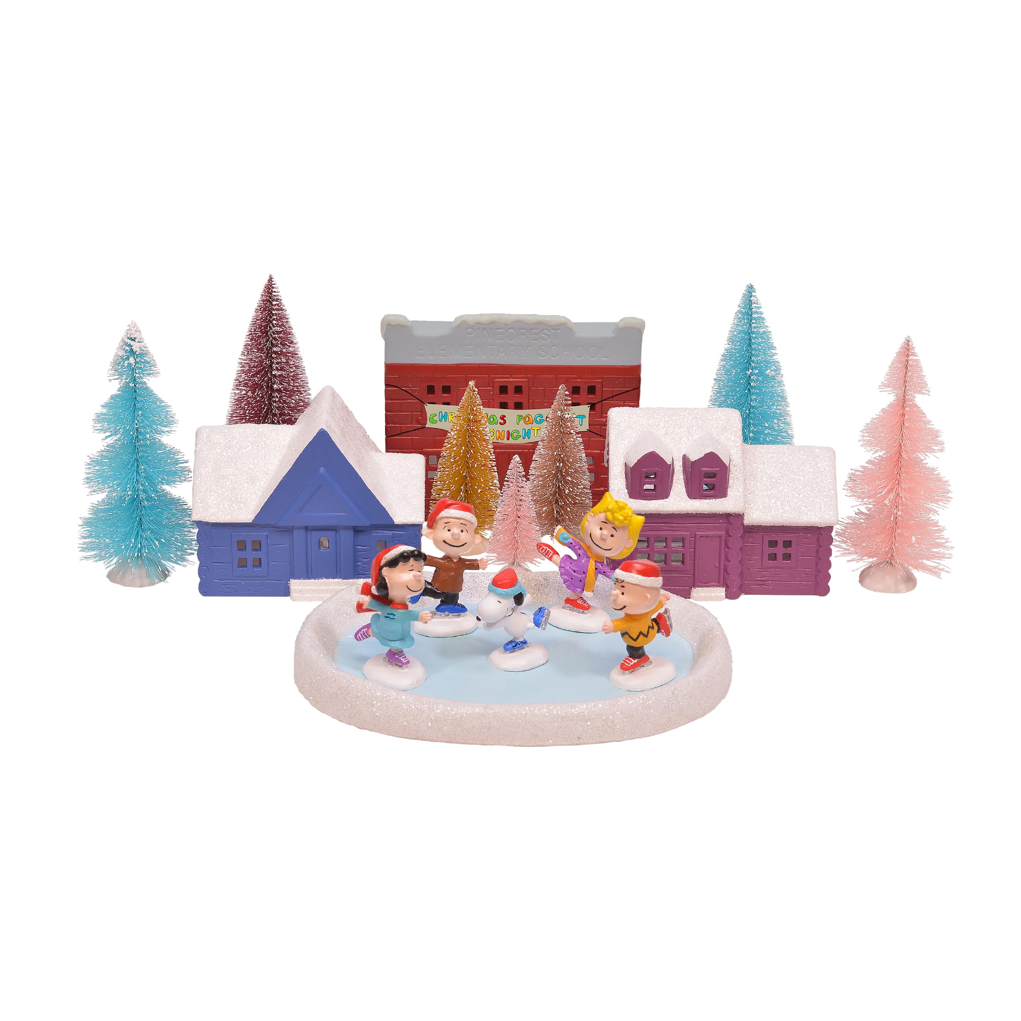 Amazon.com: Mark Feldstein, Peanuts Gang Ice Skating Holiday