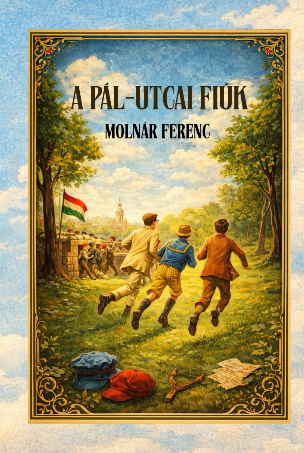A Pál-utcai fiúk: A Classic Coming-of-Age Novel About Friendship, Loyalty, and Courage Illustrated Edition - Hungarian version