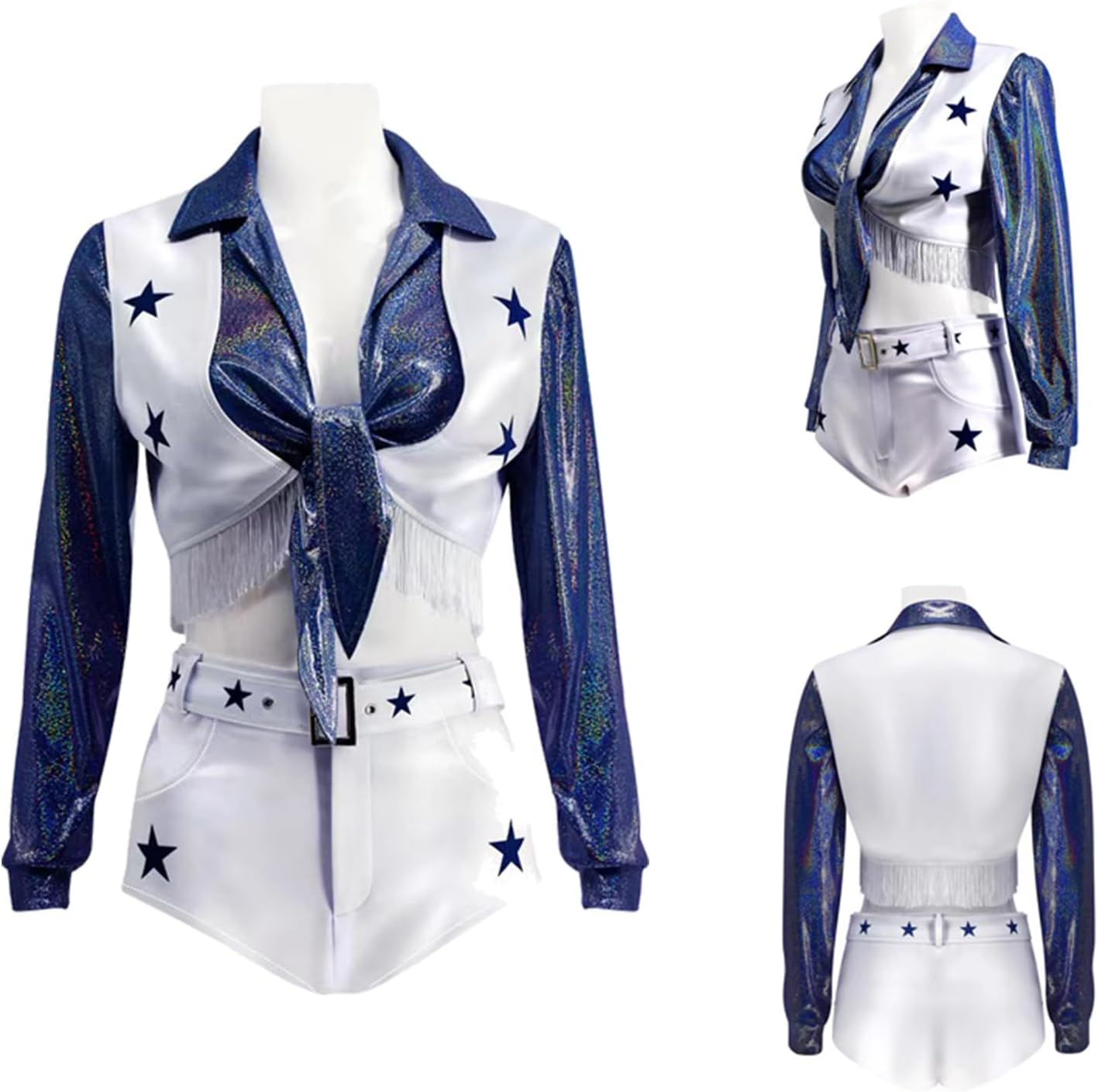 QQDQUUHV Cowboy Cheerleader Costume Cheerleader Costume for