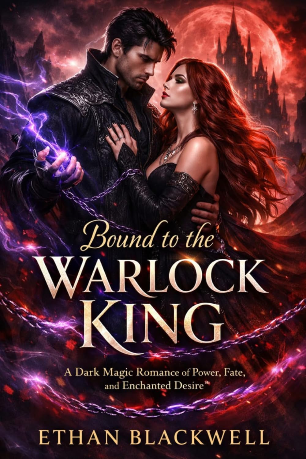 Bound to the Warlock King: A Dark Magic Romance of Power, Fate, and Enchanted Desire (Coven of Forbidden Magic)