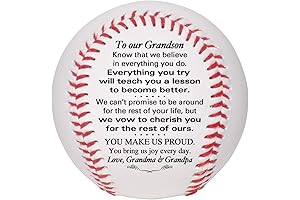 Precious Grandson Baseball Keepsake - A Treasured Gift for Life's Milestones