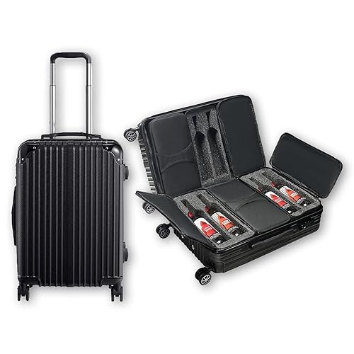 Wine Bottle Suitcase | Holds 12 Standard 750 ML Size