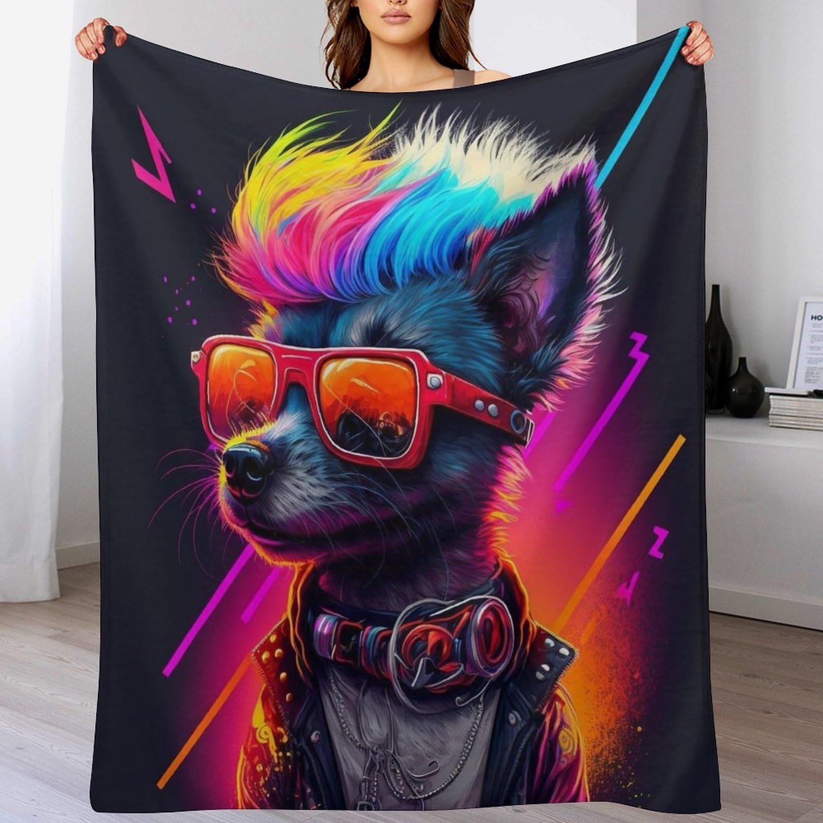 Couverture polaire douce flannel thermique et respirante 150x200 cm