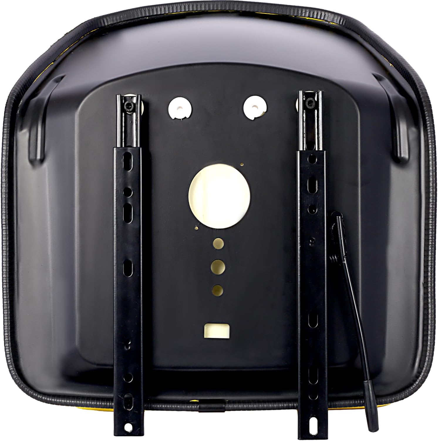 Deluxe Mower Tractor Seat Steel Yellow Unmatched Durability Outdoor Lawn, Porch All-Weather Ready