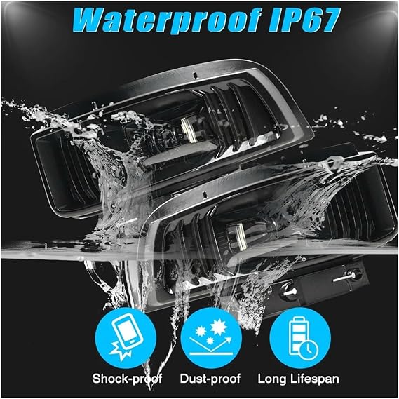 For Chevrolet For Corvette For C6 For Morimoto For XB 2005 2006 2007 2008 2009 2010 2011 2012 2013 LED Car Fog Lamps Cover Foglights Headlights Frame Headlight Assembly