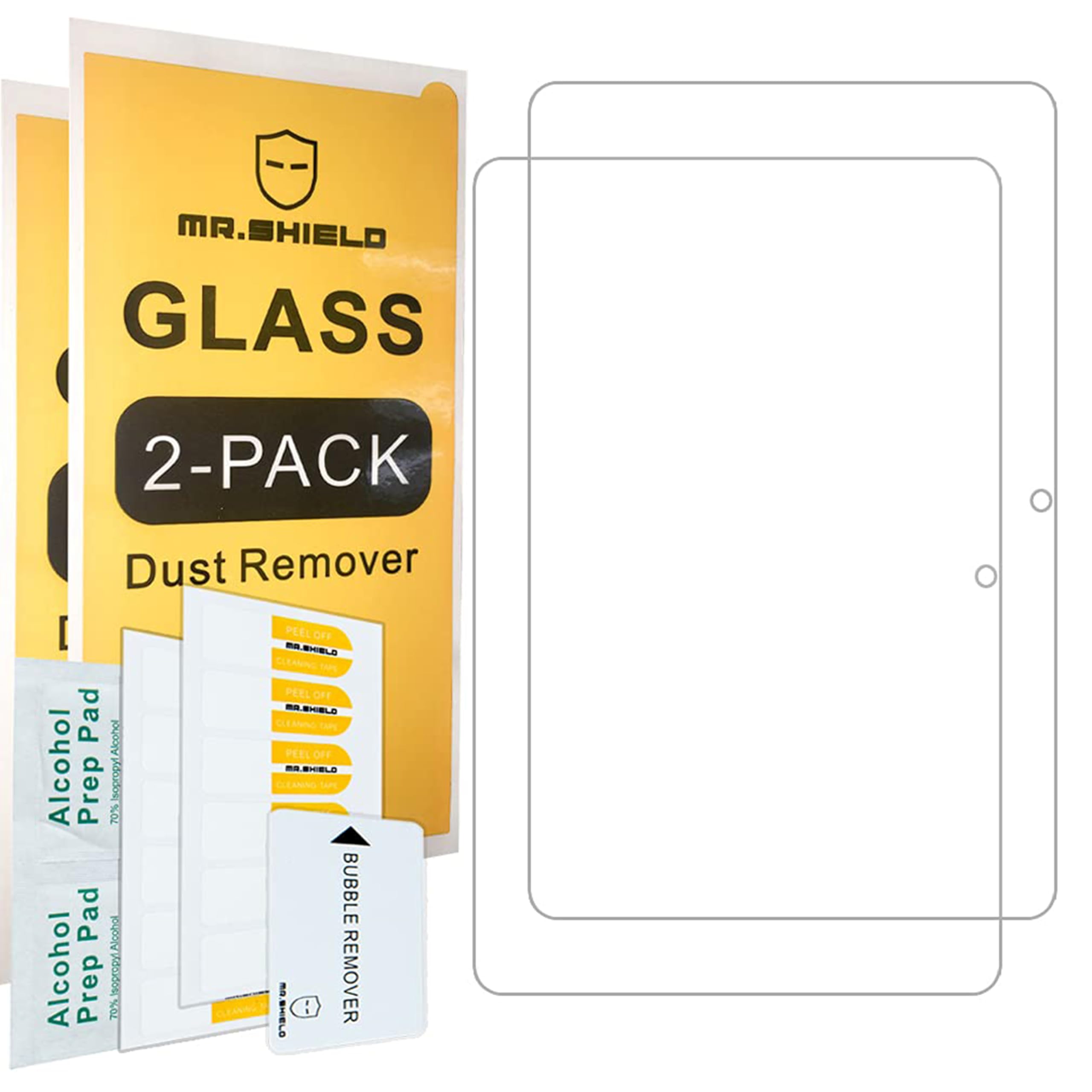 Mr.Shield 2-Pack Tempered Glass Screen Protector For Fire HD 10 Tablet