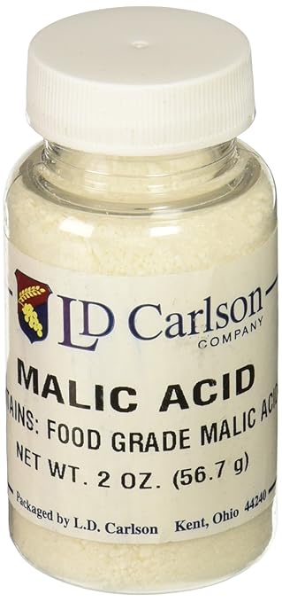 F9-GLEI-XXVC Malic Acid for Wine Making 2 oz