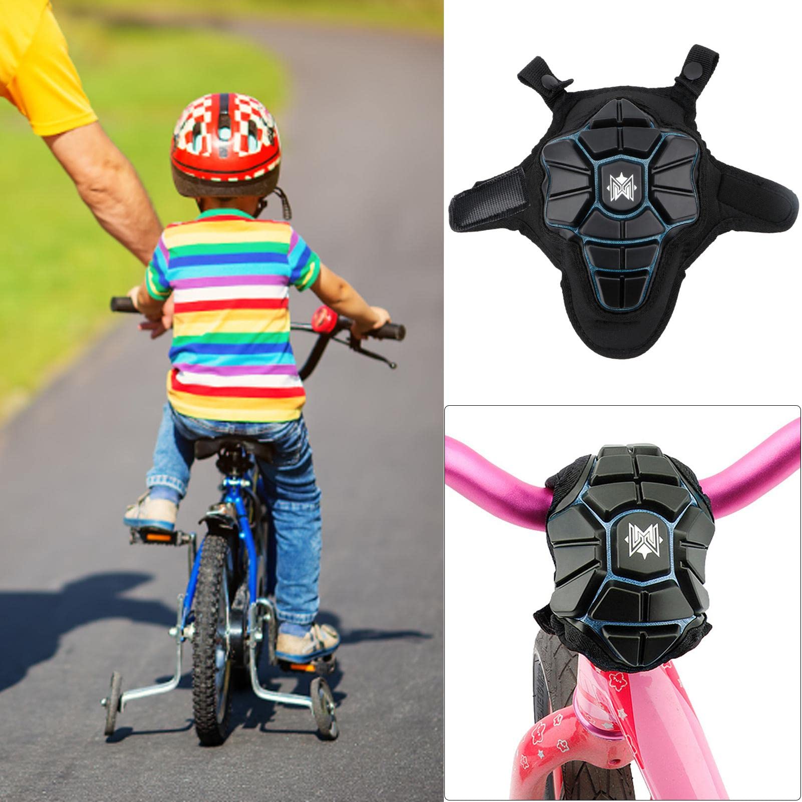 Protection Potence Vélo Enfant En Silicone Anti-Choc Réglable – Sécurité Guidon D'Équilibre Pour Scooter Et Vélo Bébé
