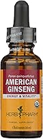 Vista 3 de Herb Pharm Extracto de ginseng americano orgánico certificado - 1 onza