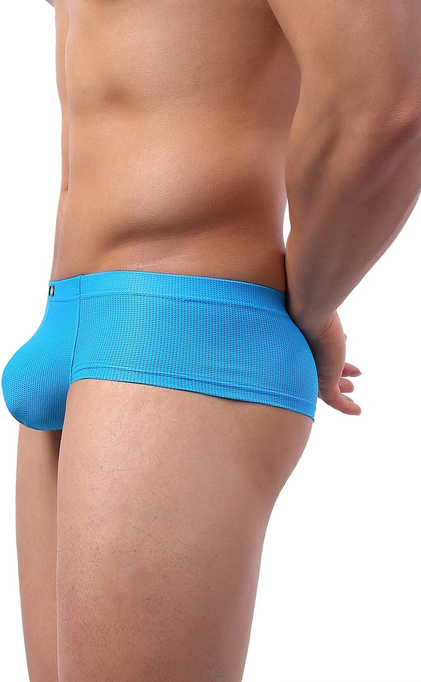 iKingsky Men's Cheeky Thong Underwear Mini Cheek Boxer Briefs Sexy Brazilian Back Mens Underpanties - Image 2