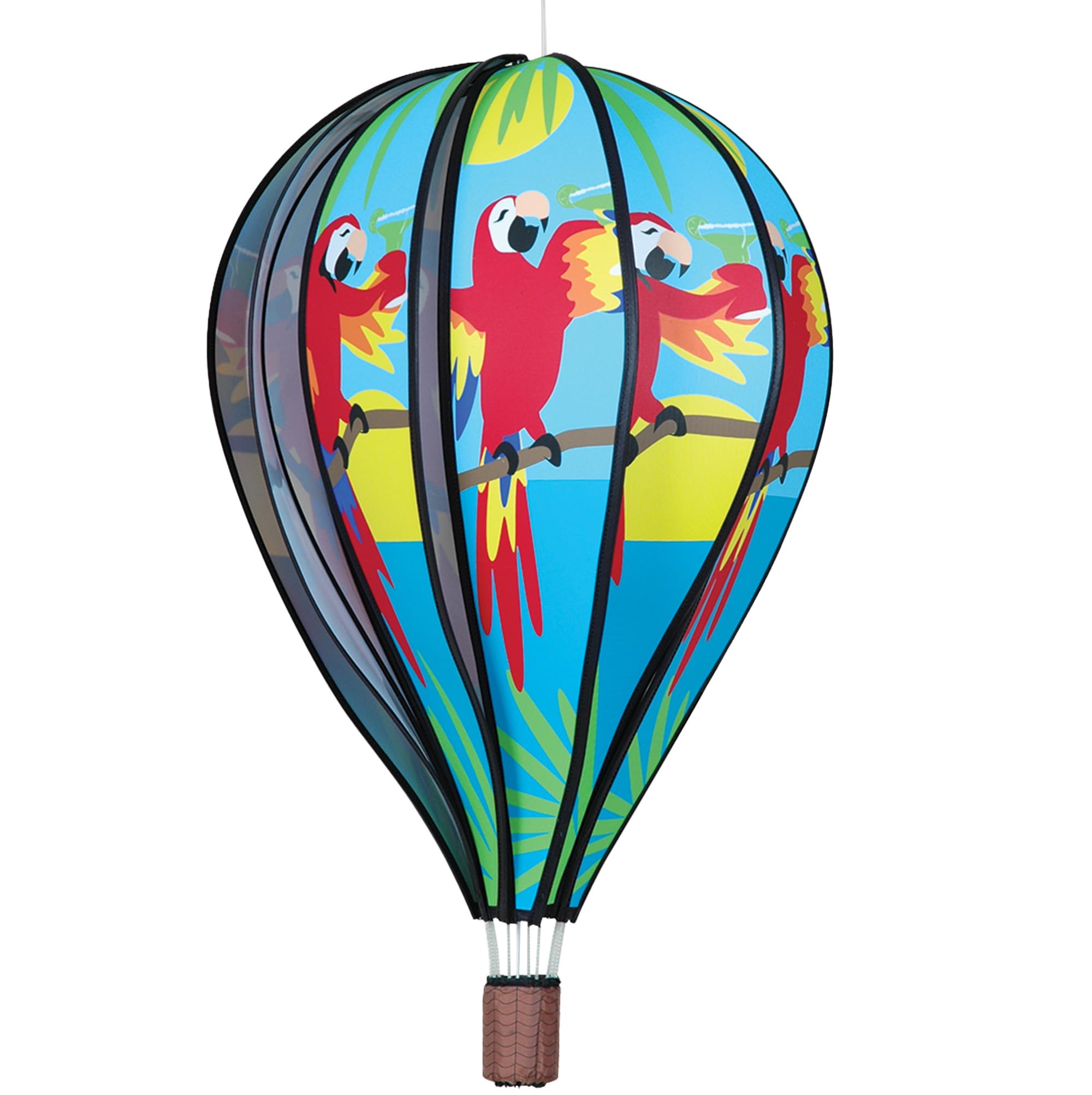 Amazon.com: Hot Air Balloon Hanging Garden Spinner 22
