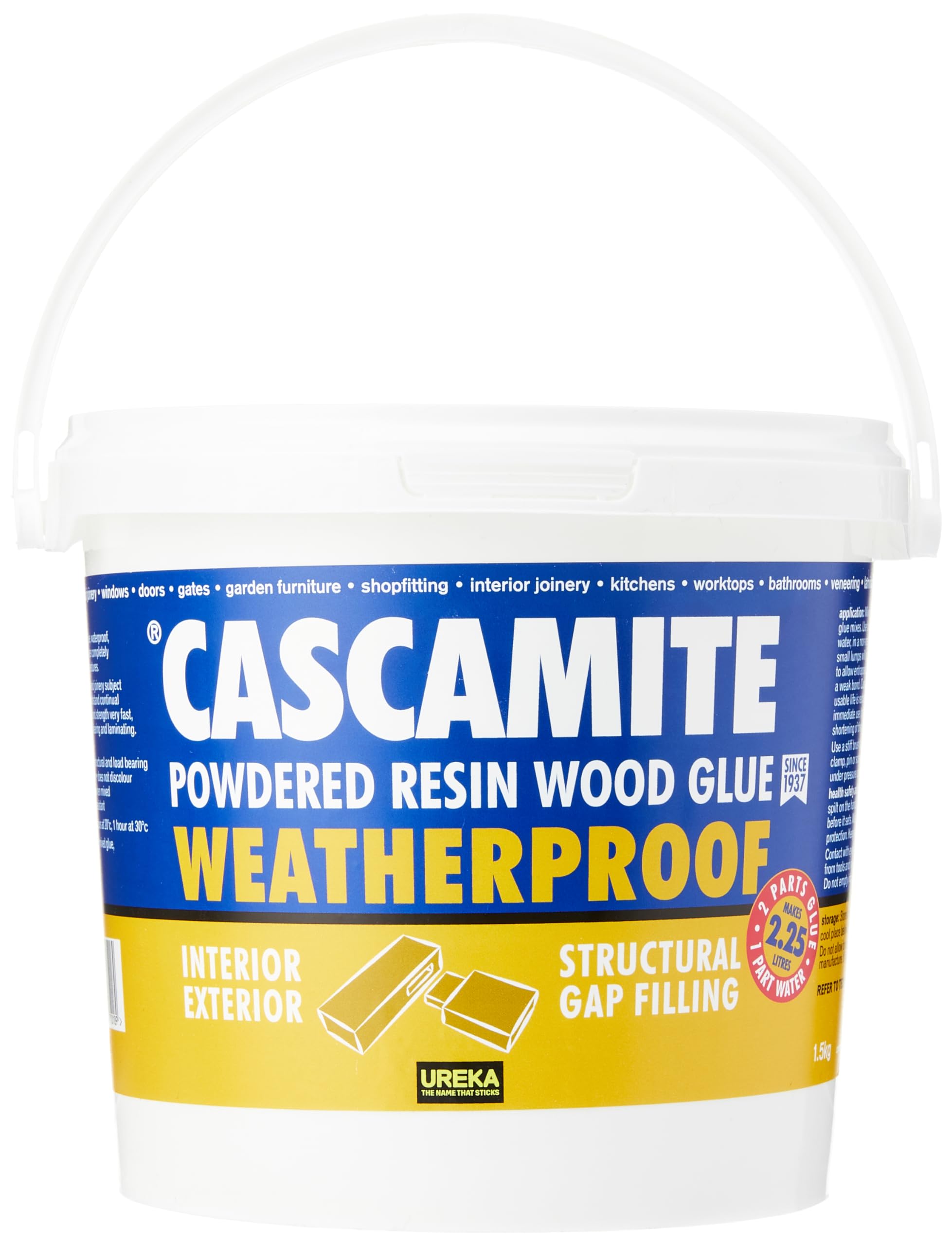 Cascamite, Wood Glue / Adhesive Available In Tubs Sizes 250g 500g 1.5kg - Foto 12