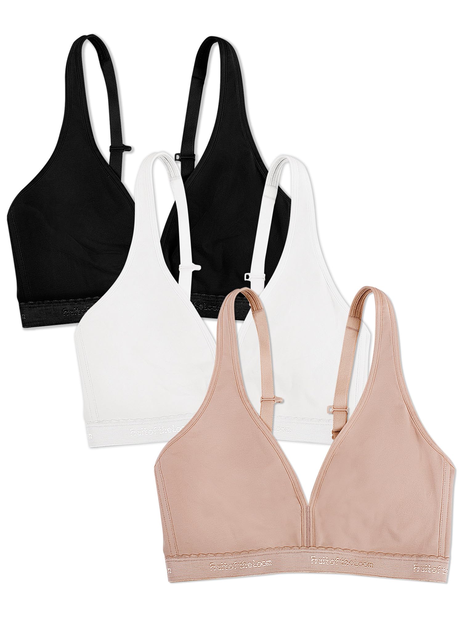 Fruit of the Loomwomens Wirefree Cotton Bralette