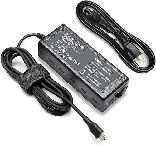 Cargador USB C de 45 W para HP Chromebook cargador apto para Dell /Lenovo/Acer Chromebook cargador de yoga, cargador Elitebook, cargador Thinkpad, disponible en Yaxa Guatemala