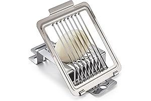 Kitchtic Stainless Steel Egg Slicer and Fruit Chopper