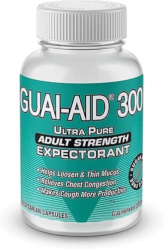 Over-The-Counter Guaifenesin 300mg 100 Veg.Cápsulas