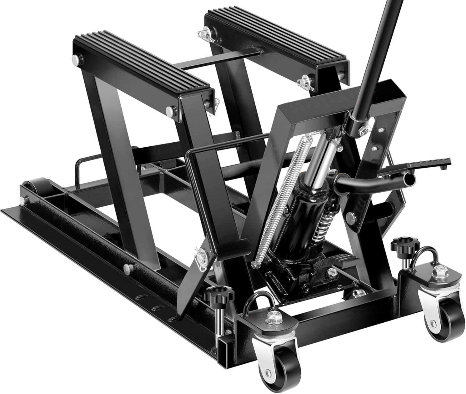 JOMAFA Elevador de Motos y quads ATV hidraulico, Capacidad para 680 Kilos