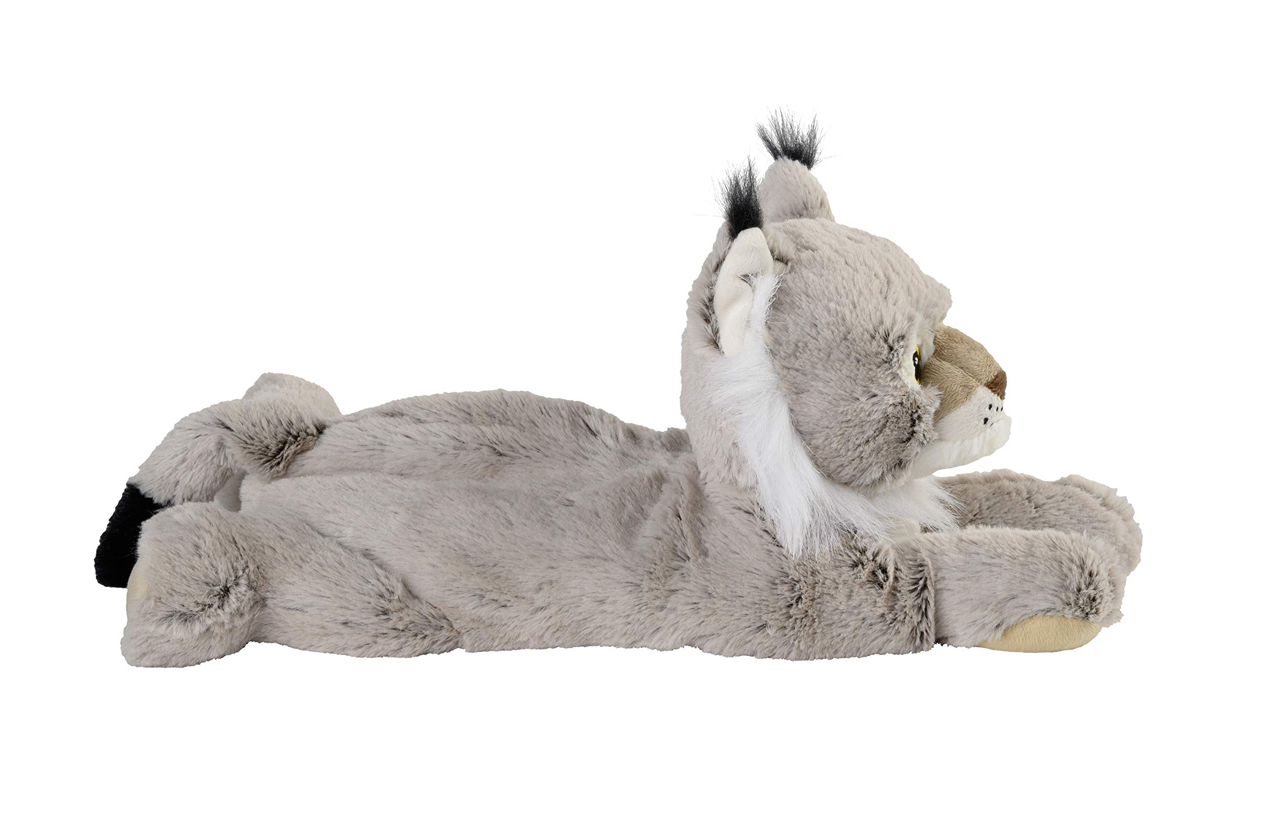Warmies® Wärmekissen/Stofftier "Luchs" Hirse Lavendelfüllung 36cm 750g (exklusives Warmies-Design für Greenlife Value)
