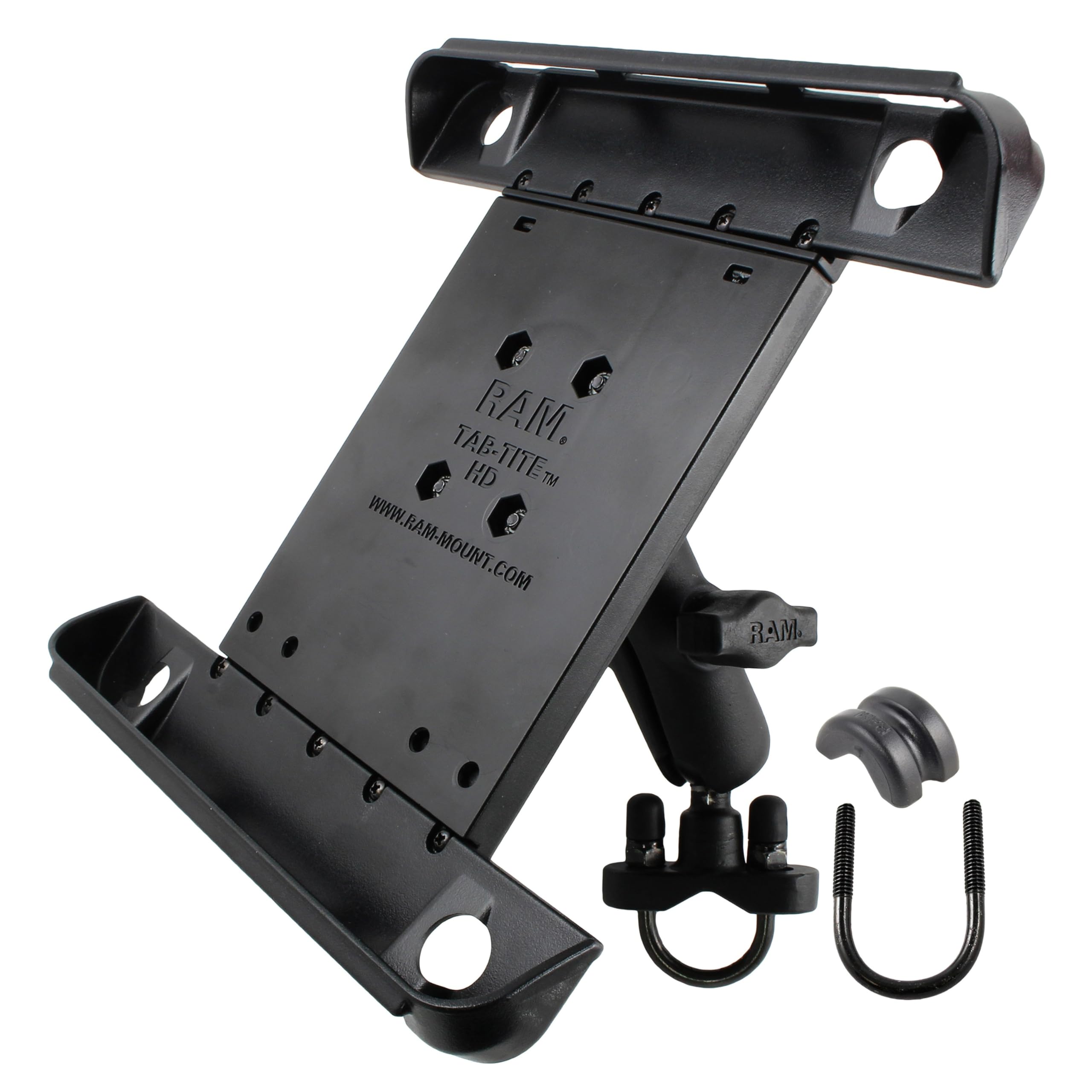 SUPPORTO MANUBRIO MOTO E POGGIATESTA  AUTO RAM-B-149Z-TAB3U PER TABLE-PC E APPLE IPAD CON CASE