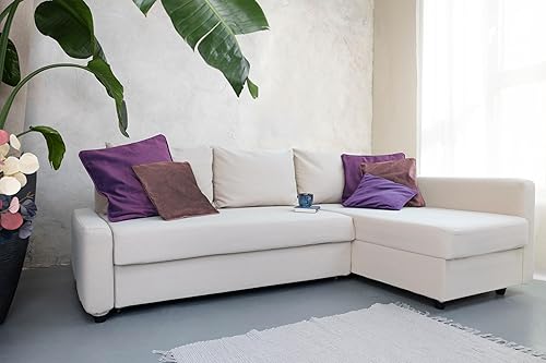 Funda de repuesto para sofá Friheten de ajuste cómodo para funda de sofá IKEA Friheten, solo funda de sofá Friheten (beige claro)