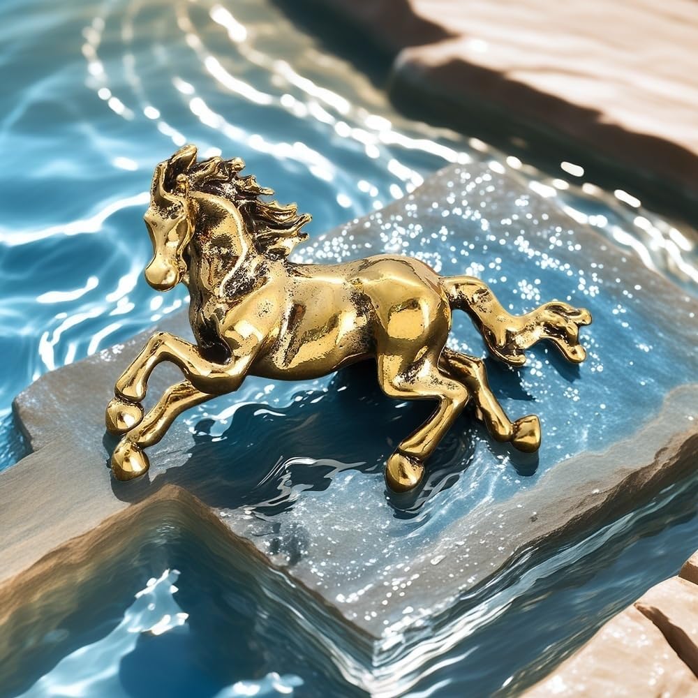 Vintage Horse Brooch Lapel Pin for Women Men Antique Animal Brooches Pins Sweater Dress Suit Backpack Accessories Fashion Jewelry for Father Friends Decor - Image 3