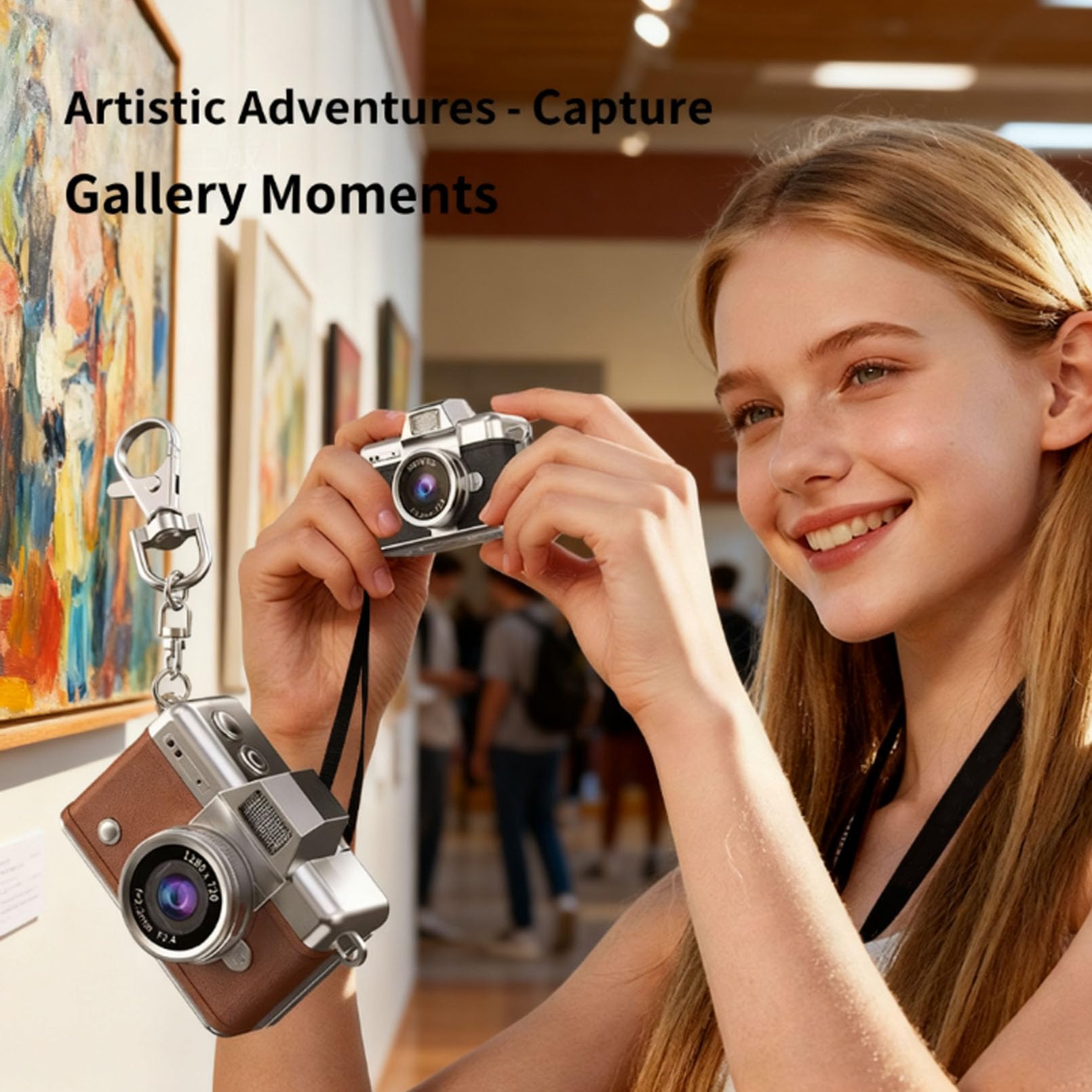 Amazon.com: Mini Digital Camera Keychain with 1.47 in LCD Screen