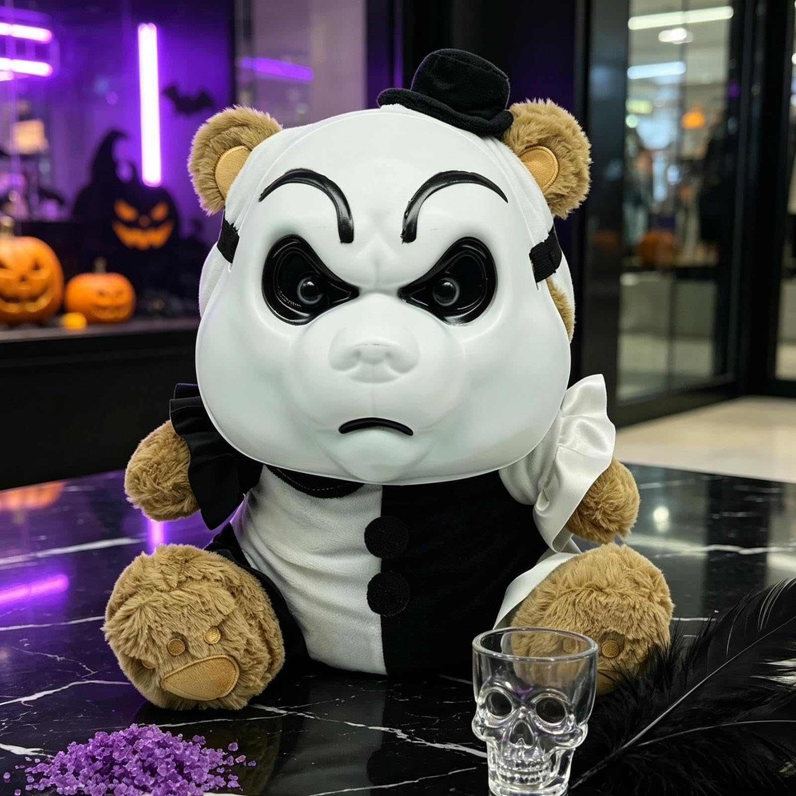 Générique Pluszowy miś Halloween Pluszowa zabawka Imprezy Sofa Wystrój