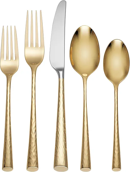 Lenox 894561 Imperial Caviar Gold 5-Piece Place Setting