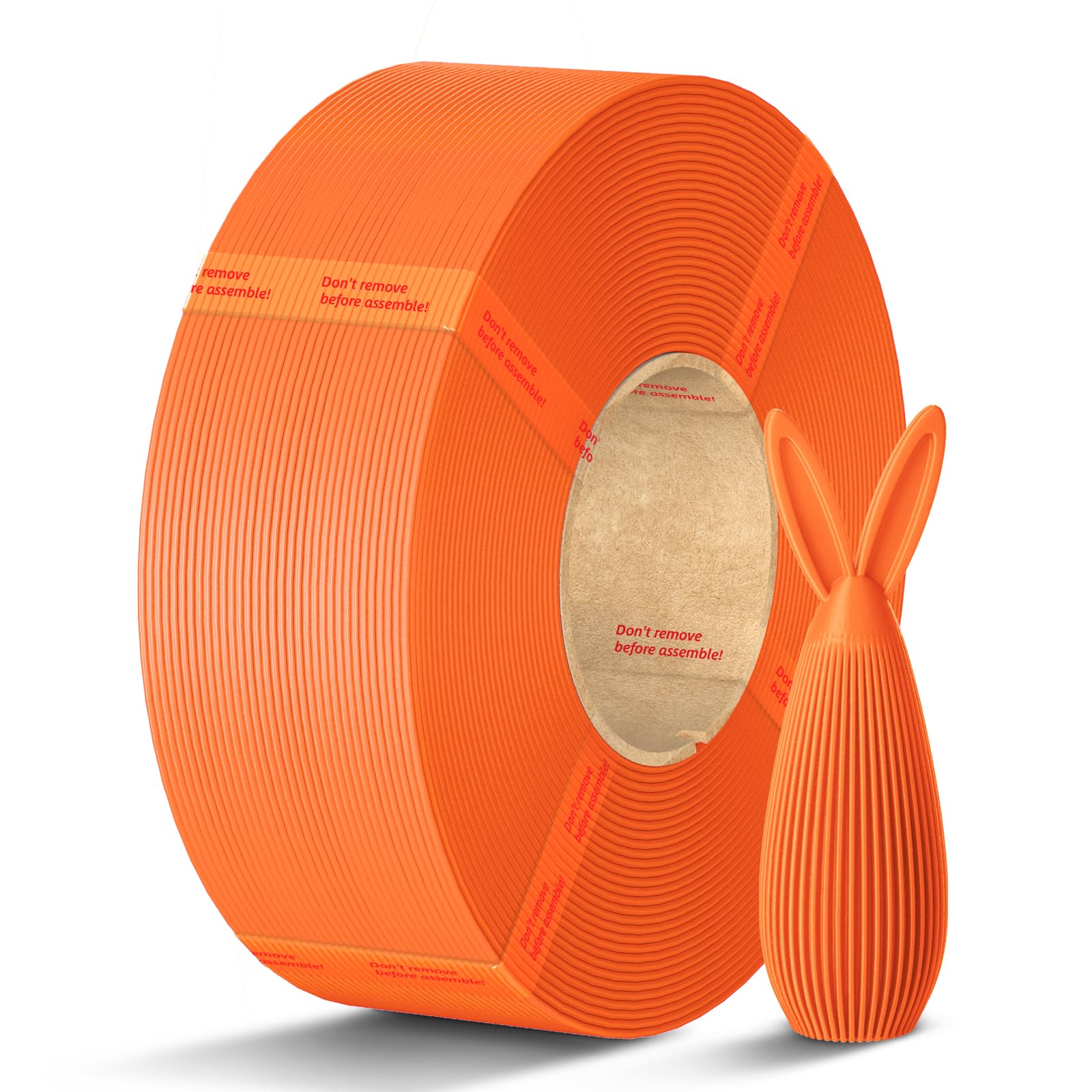 ANYCUBIC PLA Filamento Ricarica, Per Bobine Riutilizzabili, 1KG Arancione | Filamento per Stampante 3D da 1,75 mm Senza Bobina, Precisione Dimensionale di +/- 0,02 mm