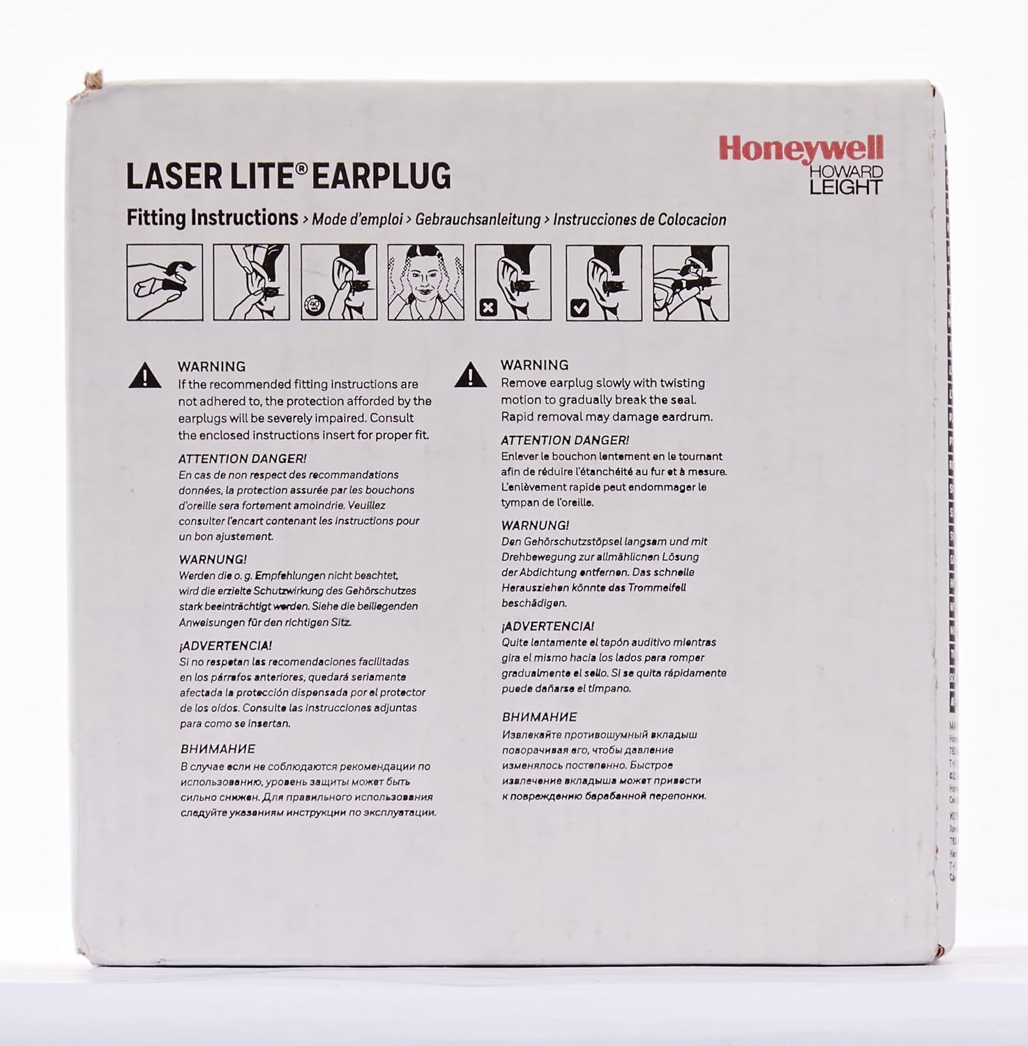 Howard Leight by Honeywell Laser-Lite Einweg-Ohrstöpsel, Nachfüllpack, SNR 35, 2 Howard Leight by Honeywell Laser-Lite Einweg-Ohrstöpsel, Nachfüllpack, SNR 35, 2