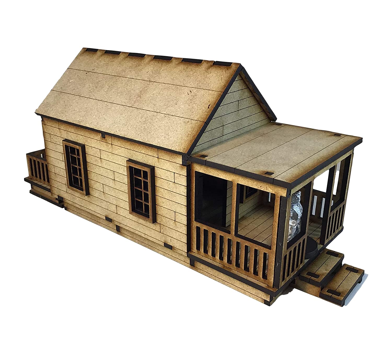 Amazon.com: Shotgun House v1 28mm Terrain The Chicago Way Mad Dogs