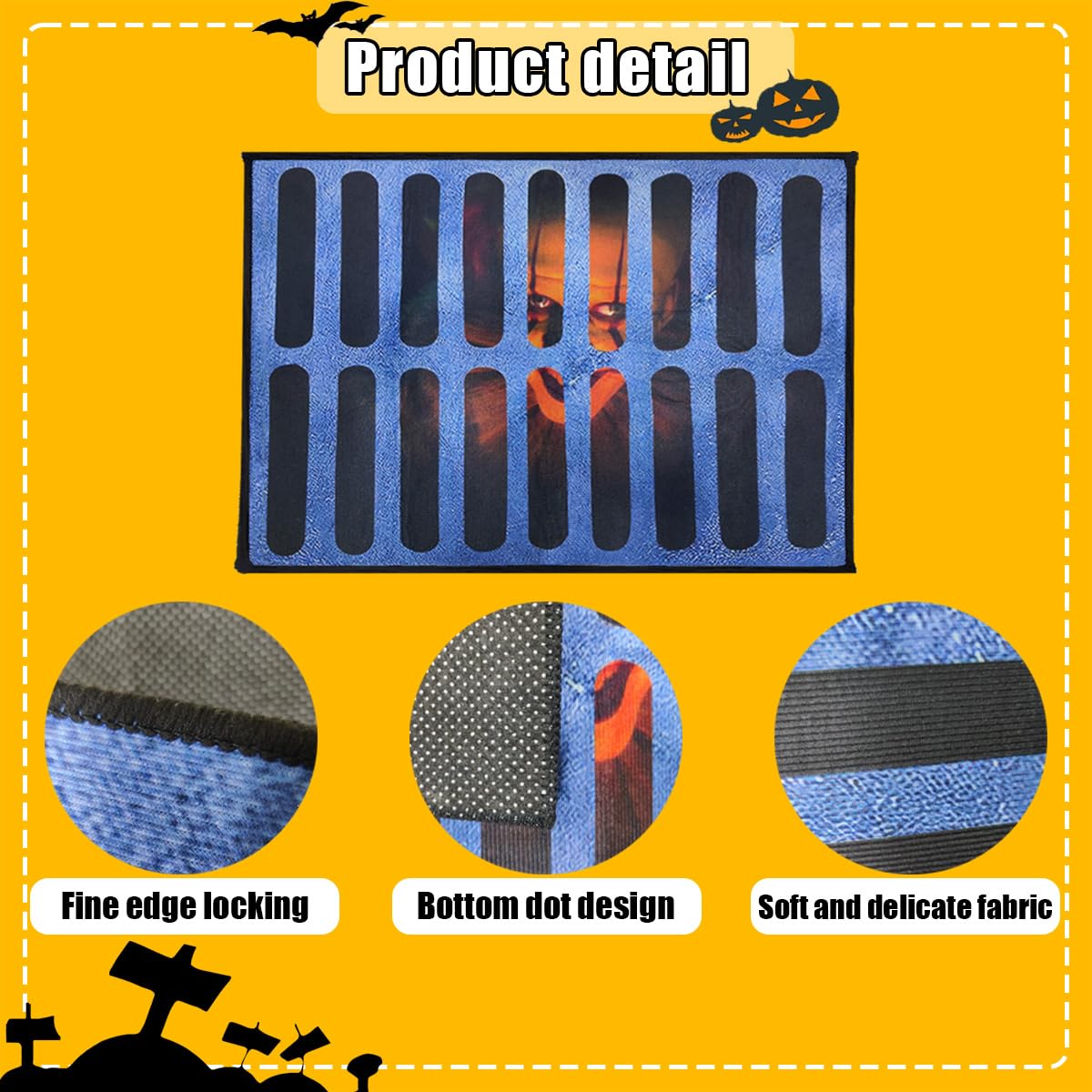 BSITSSS Clown Des Egouts Tapis Entree Interieur, Tapis