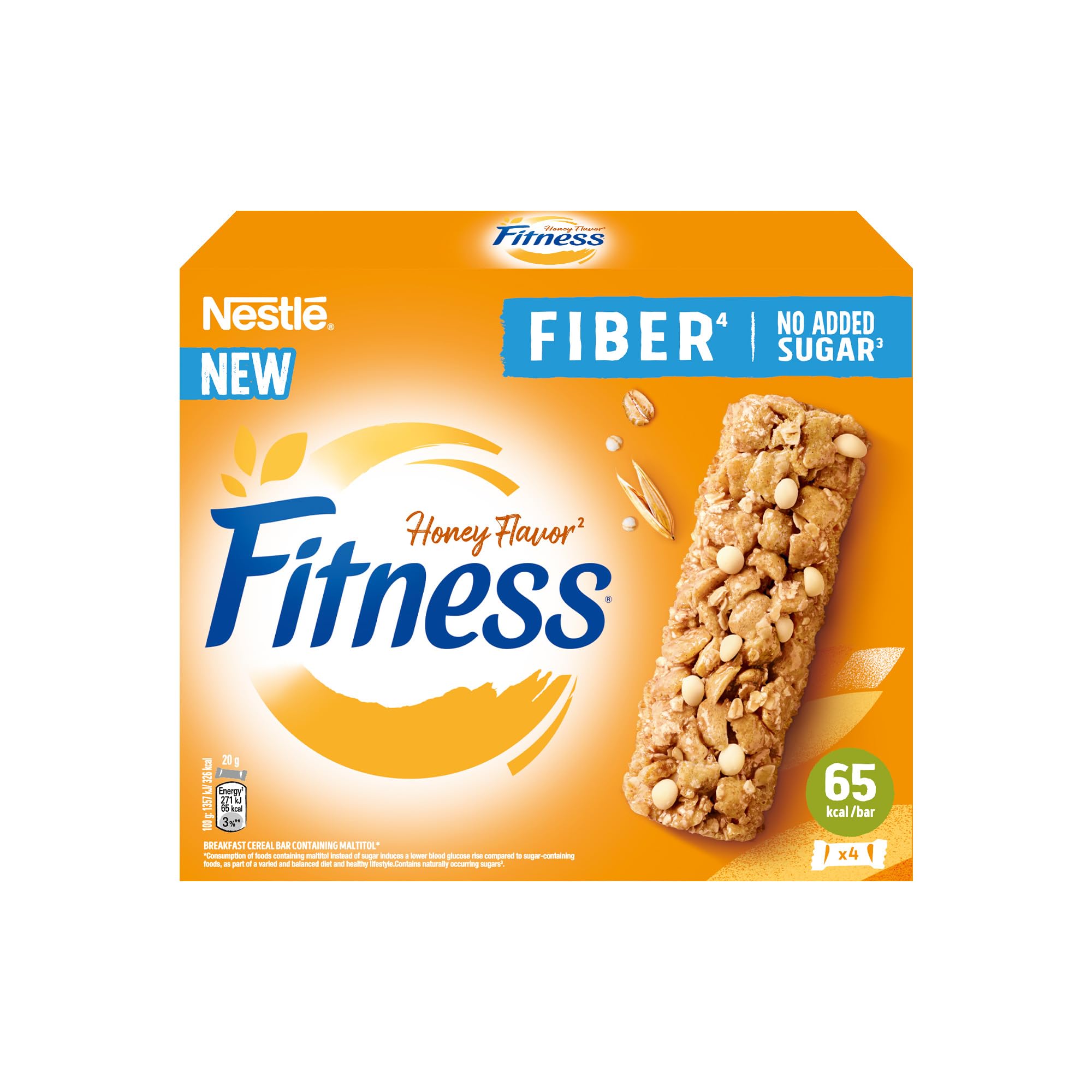 FITNESS Barritas Fibra 4x20g