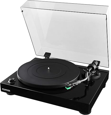 Fluance RT81 Elite High Fidelity Vinyl Turntable Record Player - Walnut