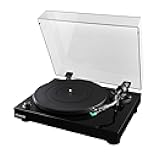 Fluance RT81 Turntable with AT95E Cartridge, Belt Drive, Built-in Preamp, Adjustable Counterweight - Piano Black