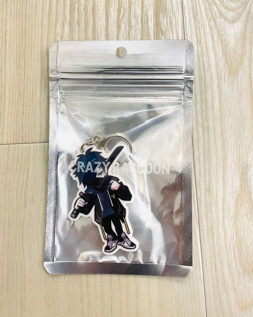CRストア　バニラ　アクリルキーホルダー Amazon.co.jp: crazy raccoon クレイジーラクーン store CR