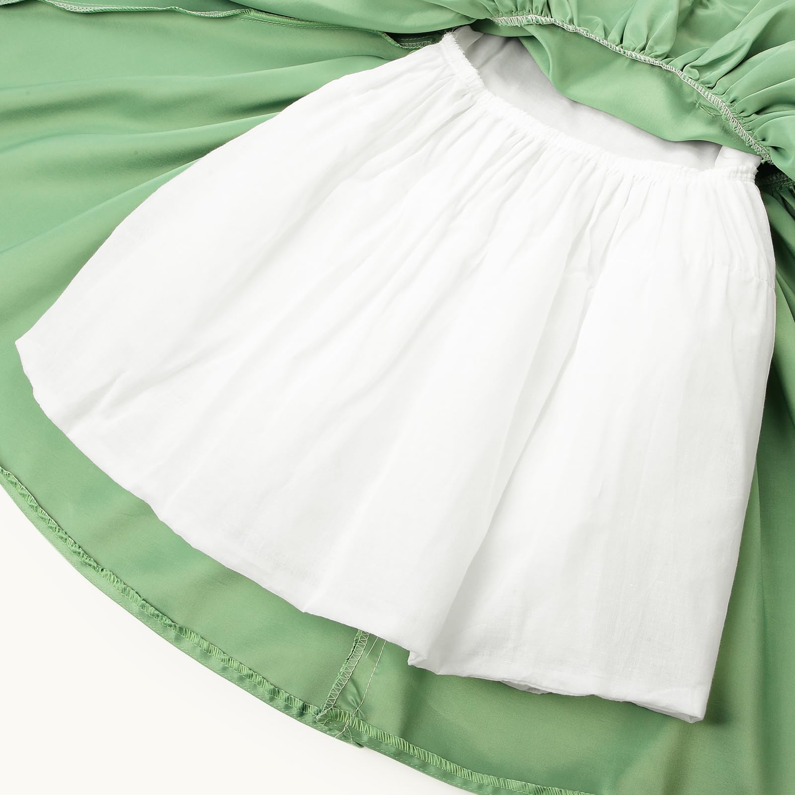 Uhnice Robe de Demoiselle d'honneur en Satin sans Manches avec nœud Amovible pour Mariage, Anniversaire