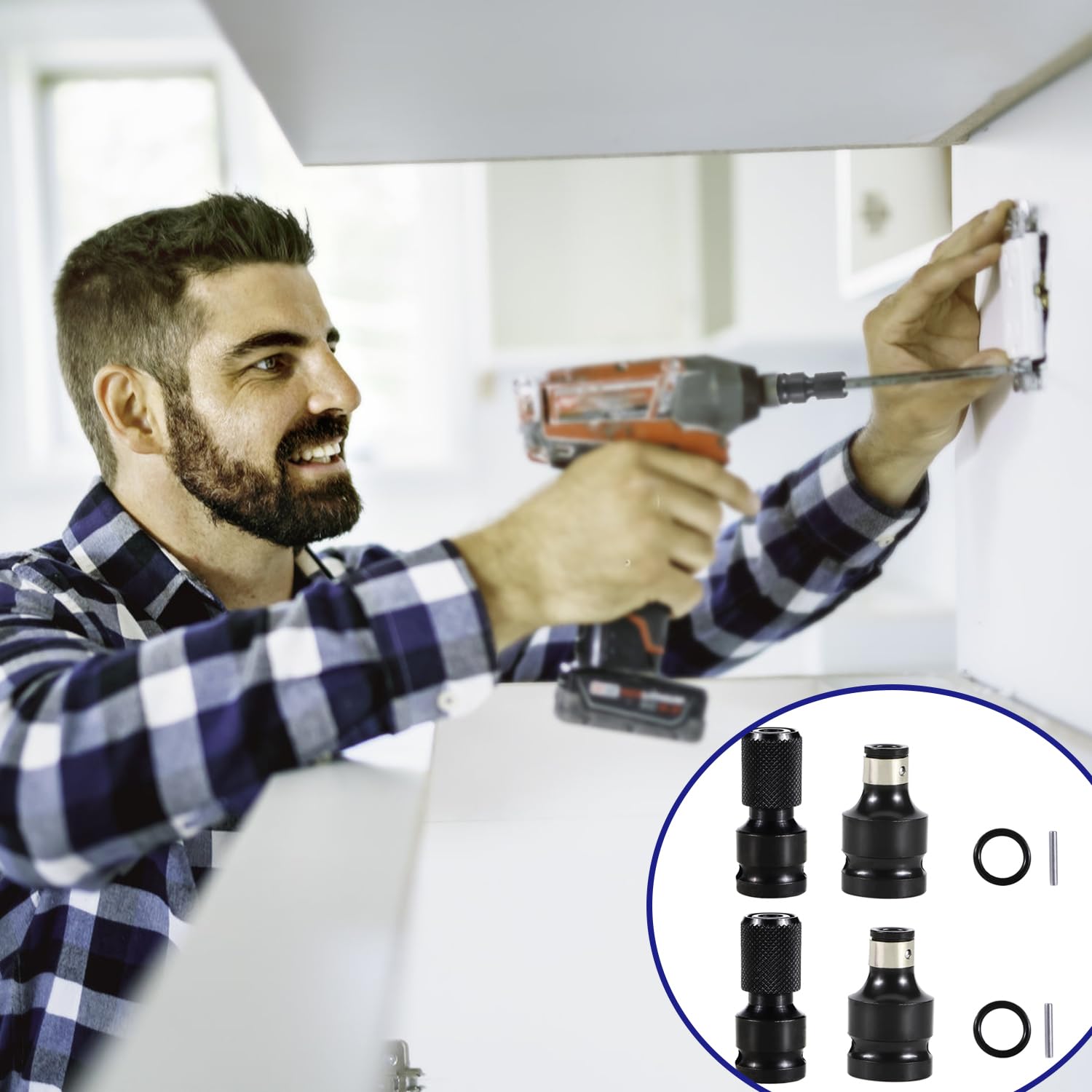 CODIRATO 8 Pezzi Inserti Avvitamento In Acciaio S2 Punte Per Cacciavite