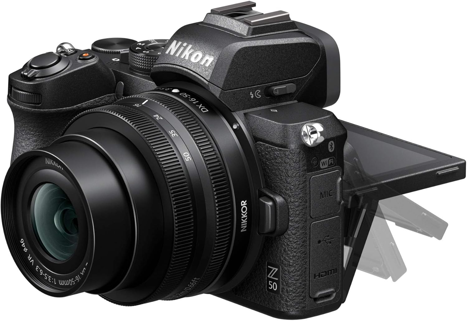 Nikon Z 50 | Compact mirrorless stills/video camera | Nikon USA Model