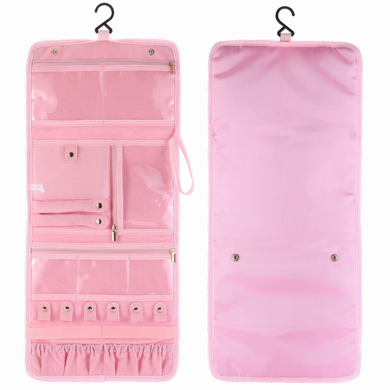 Schmucktaschen Reisebox Mit Reißverschluss - Tragbare Aufbewahrung Für Schmuck