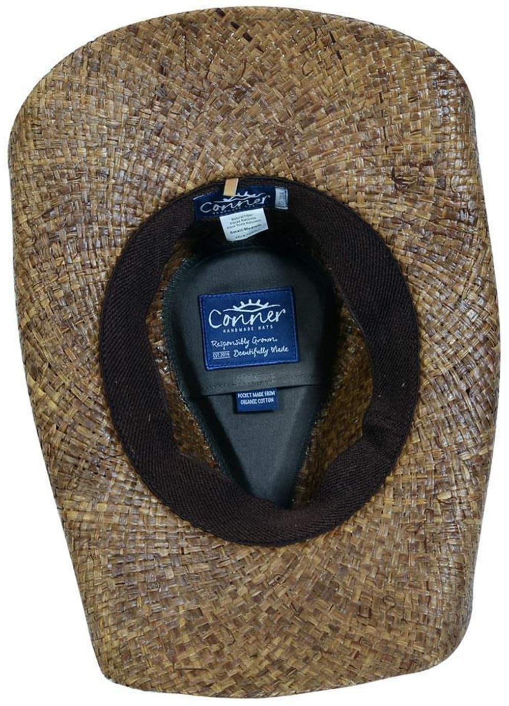 Conner Cappello di Paglia Millersview da Sole Western Cowboy