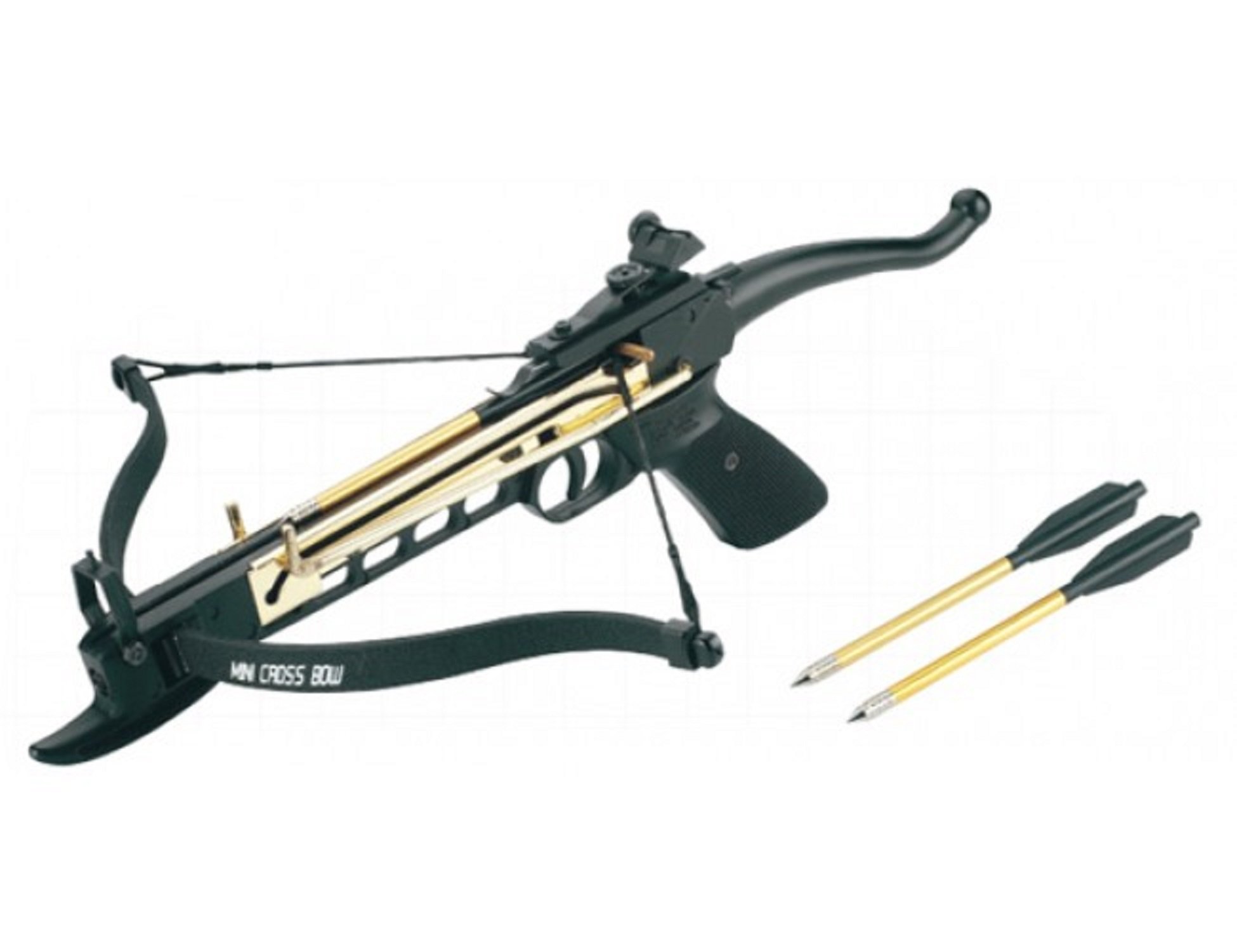 80 LBS METAL CROSSBOW SELF-COCKING WITH 3 ARROWS BOLTS