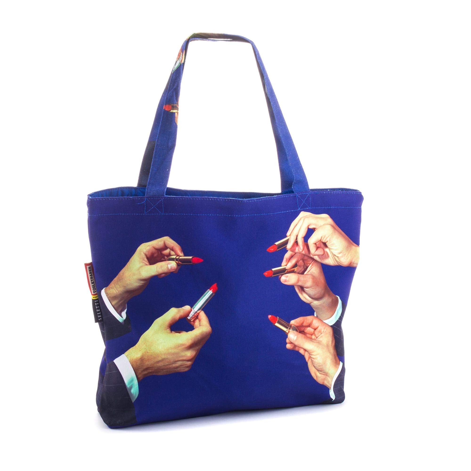Toiletpaper Lipstick Tote Bag (Lipstick)