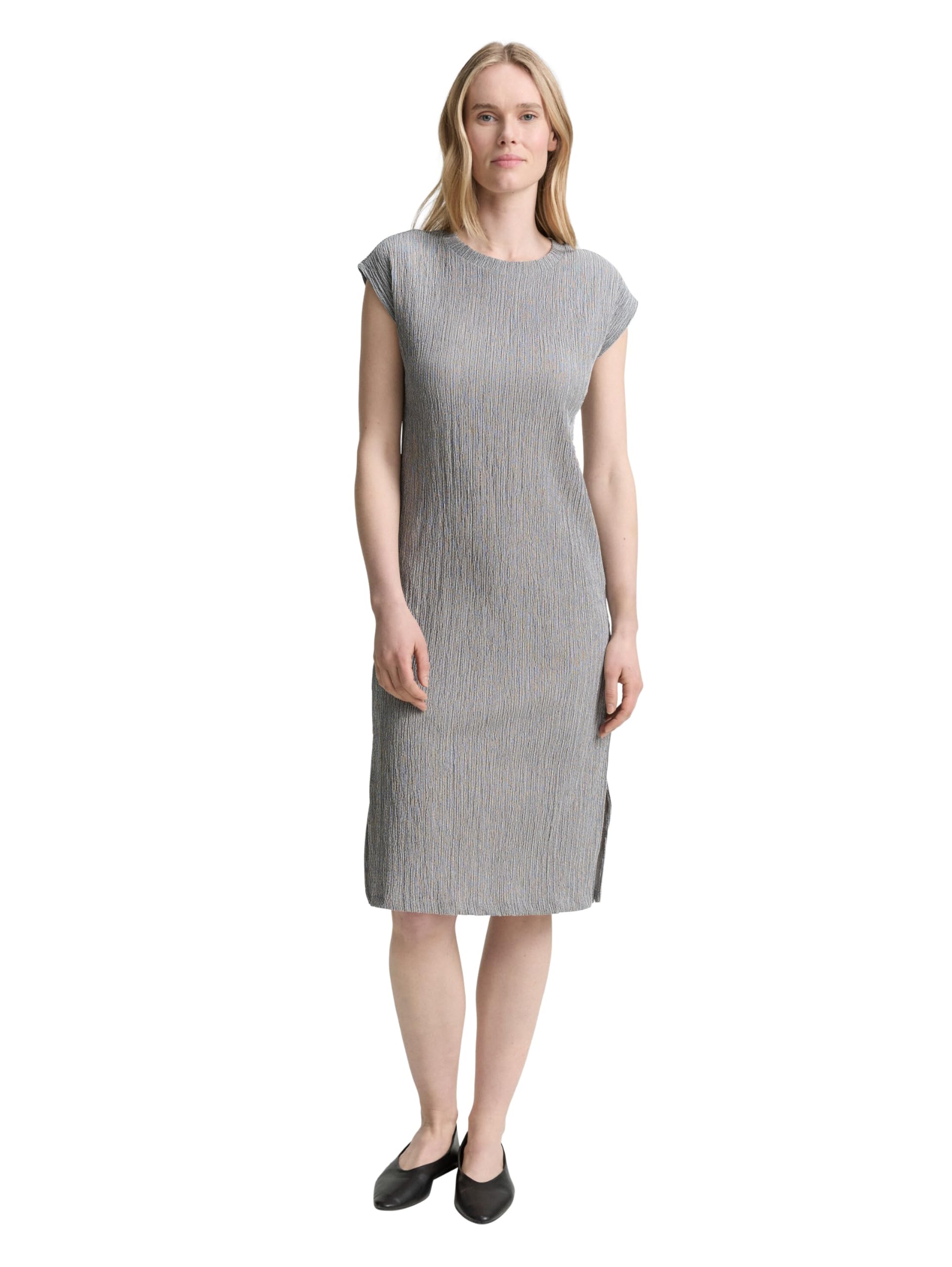 TOM TAILOR Damen Crinkle Kleid